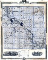 Black Hawk County, Iowa 1875 State Atlas